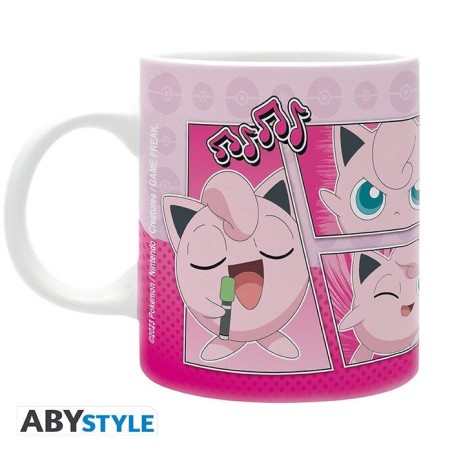 Taza abystyle pokemon jigglypuff comic strip 320 ml