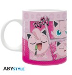 Taza abystyle pokemon jigglypuff comic strip 320 ml