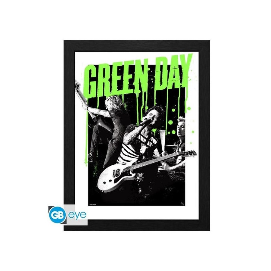 Impresion enmarcada gb eye green day live