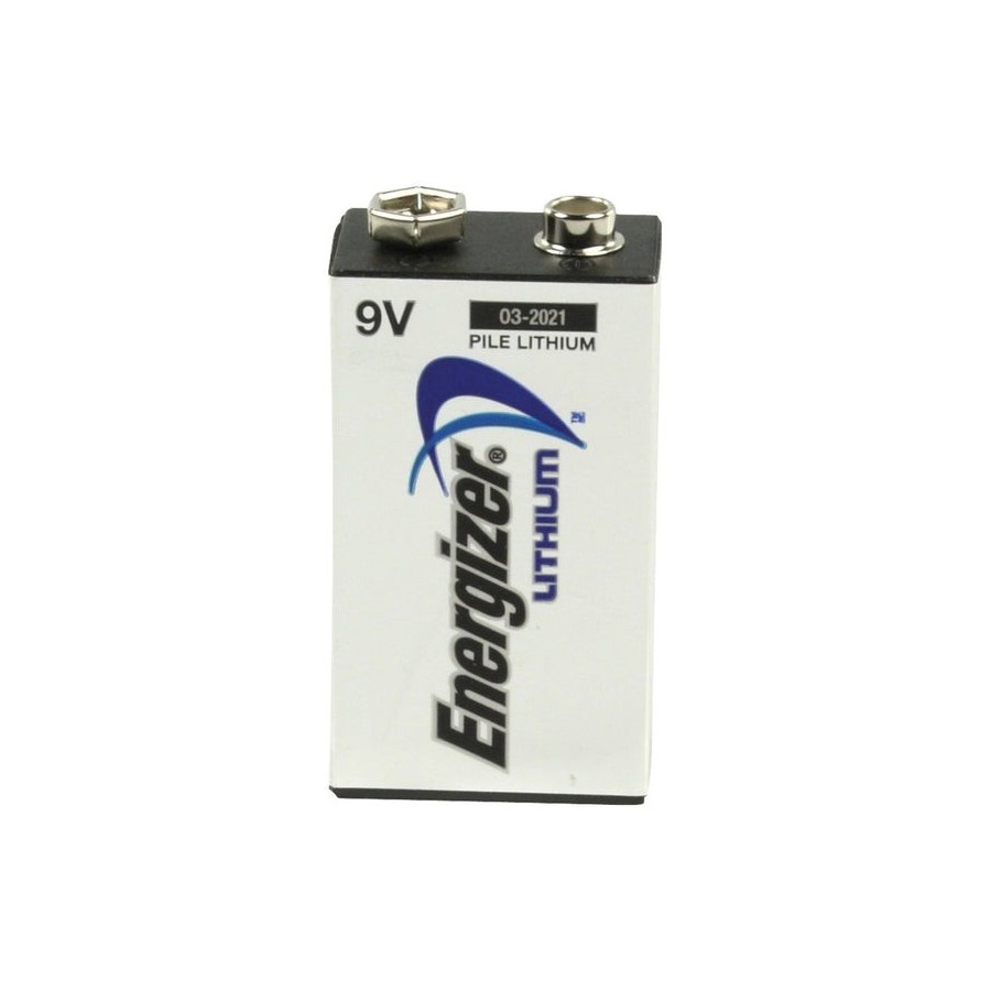 Pila energizer ultimate litio  litio 9v l522 fr61 blister*1