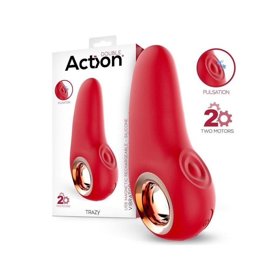 Trazy estimulador con pulsación ergonómico usb