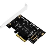 Silverstone tarjeta controladora ecm20 m.2 a pcie 4x y sata