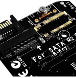 Silverstone tarjeta controladora ecm20 m.2 a pcie 4x y sata