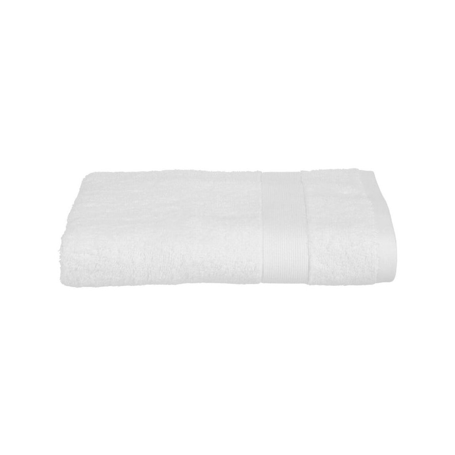 Toalla de rizo 450g color blanco 70x130cm