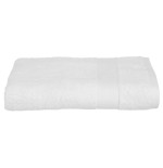 Toalla de rizo 450g color blanco 70x130cm