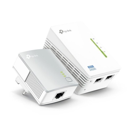 Tp-link tl-wpa4220 kit plc powerline red eléctrica av600 + wfi n300