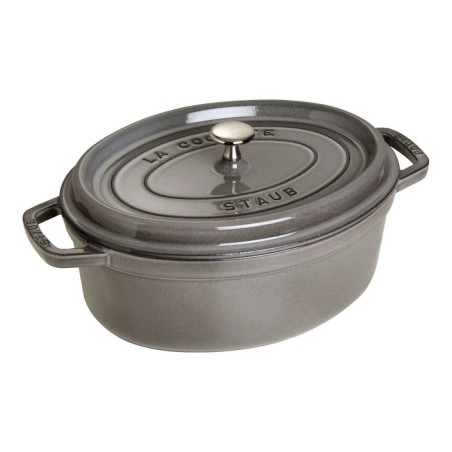 Cocotte redonda staub, 31cm hierro fundido, gris grafito
