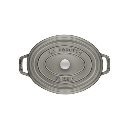 Cocotte redonda staub, 31cm hierro fundido, gris grafito