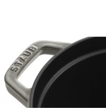 Cocotte redonda staub, 31cm hierro fundido, gris grafito