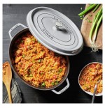 Cocotte redonda staub, 31cm hierro fundido, gris grafito
