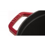 Olla staub la cocotte 20cm redondo, cereza, hierro fundido