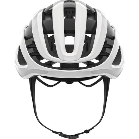 Casco abus airbreaker polar white s
