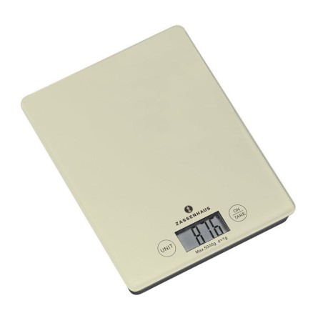Báscula zassenhaus balance blanco encimera rectángulo  electrónica de cocina