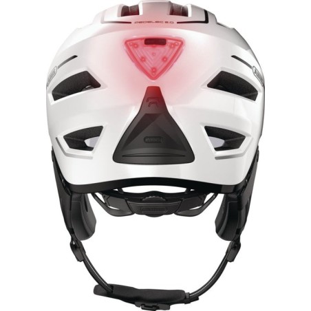 Casco abus pedelec 2.0 ace pearl white size m