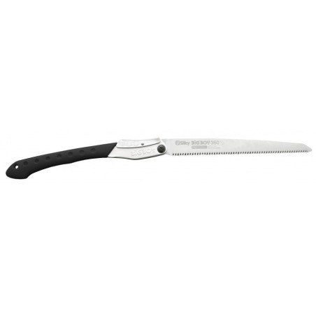 Serrucho silky ksi635036  plegable de corte por tracción 36 cm negro, acero inoxidable