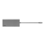 Belkin inc015btsgy-cz base para portátil y replicador de puertos alámbrico usb 3.2 gen 1 (3.1 gen 1) type-c aluminio