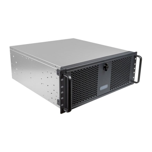 Unykach uk4339h caja rack 4u 19" - tamaños de disco soportados 3.5", 2.5" - filtro antipolvo - usb-a 3.0, usb-c - color