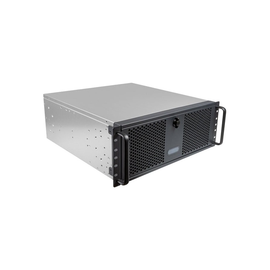 Unykach uk4339h caja rack 4u 19" - tamaños de disco soportados 3.5", 2.5" - filtro antipolvo - usb-a 3.0, usb-c - color