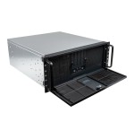 Unykach uk4339h caja rack 4u 19" - tamaños de disco soportados 3.5", 2.5" - filtro antipolvo - usb-a 3.0, usb-c - color