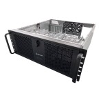 Unykach uk4339h caja rack 4u 19" - tamaños de disco soportados 3.5", 2.5" - filtro antipolvo - usb-a 3.0, usb-c - color