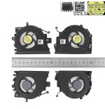Ventilador para portátil hp zbook 15 g3 cpu dc28000gvf0 fcc2 848251 001 dfs2000054rp0t