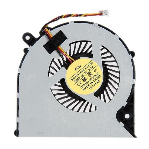 Ventilador cpu para portátil toshiba satellite c850 c855 c875 c870 l850 l870 (3 pin)