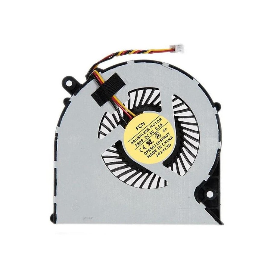 Ventilador cpu para portátil toshiba satellite c850 c855 c875 c870 l850 l870 (3 pin)