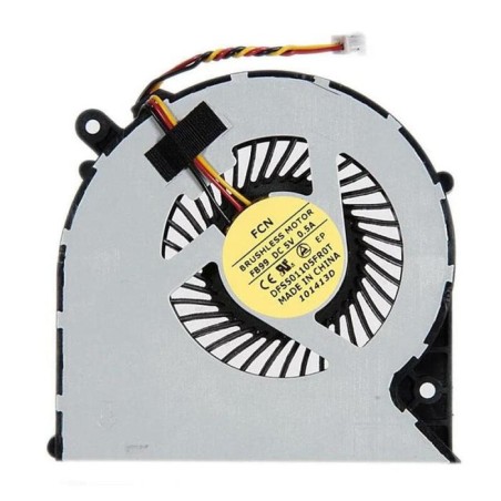 Ventilador cpu para portátil toshiba satellite c850 c855 c875 c870 l850 l870 (3 pin)