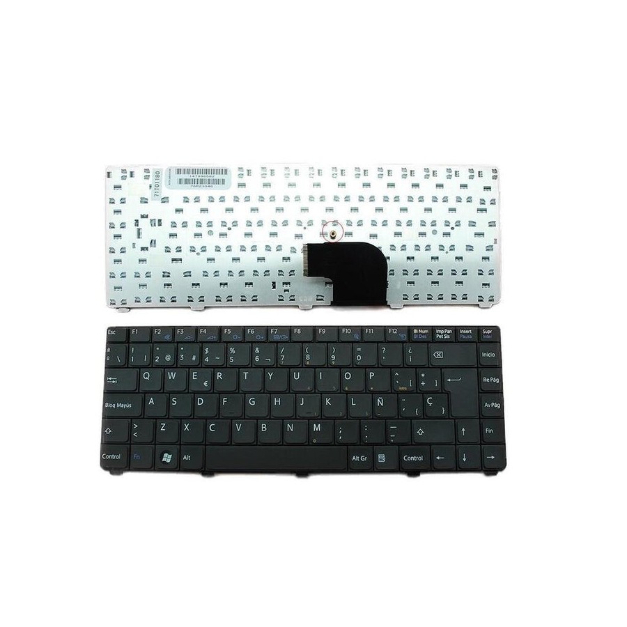 Teclado para portátil sony vaio vgn c series negro