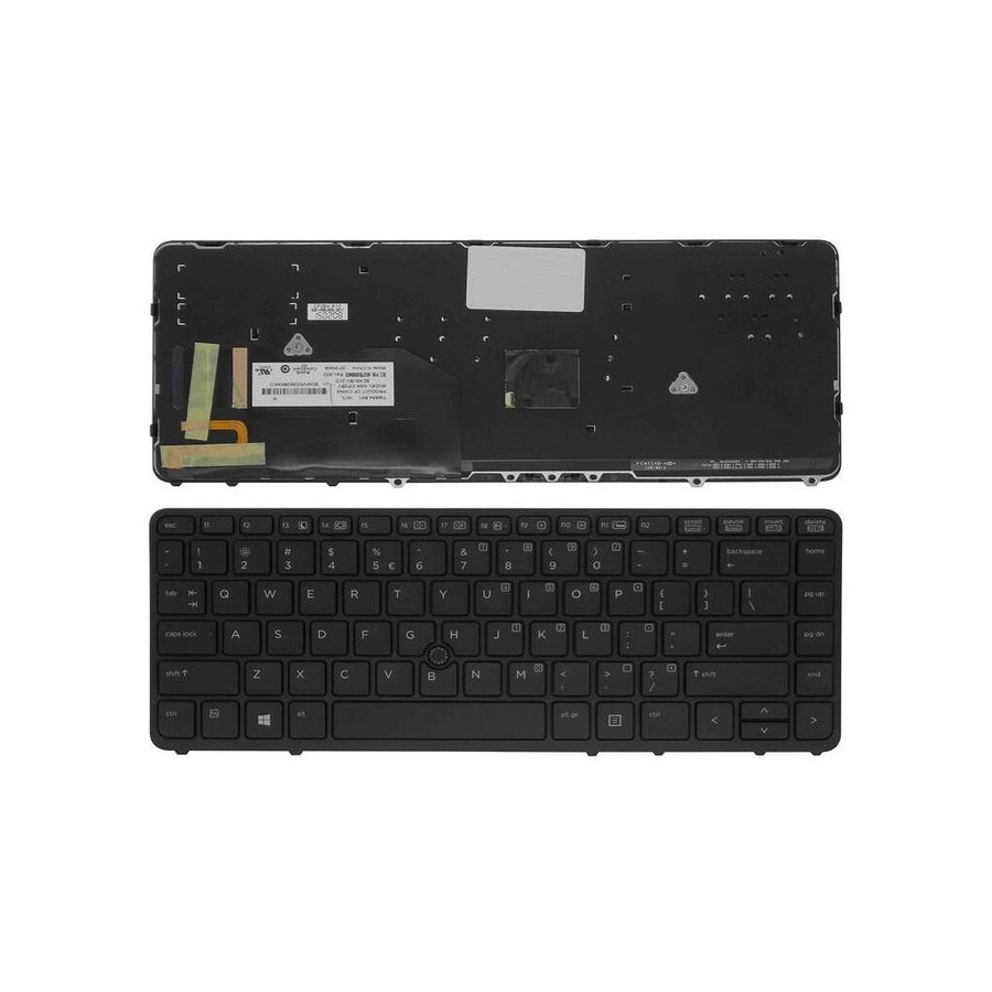 Teclado para portátil hp elitebook 840 g1 850 g1 inglés