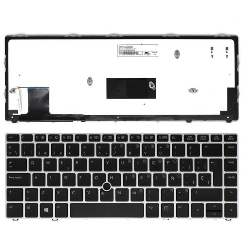 Teclado para portátil hp elitebook folio 9470m 764647 001 mp 14b33usj930