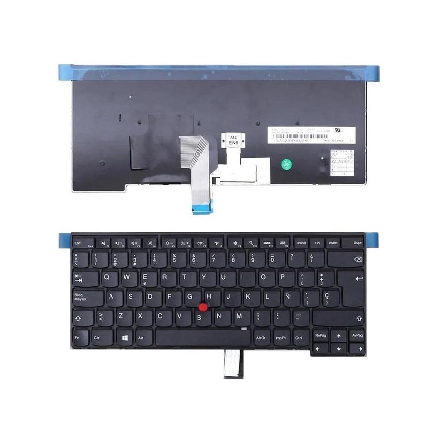 Teclado para portátil lenovo thinkpad t450 t450s t450p t460 l450