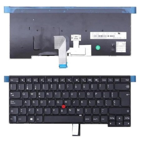 Teclado para portátil lenovo thinkpad t450 t450s t450p t460 l450