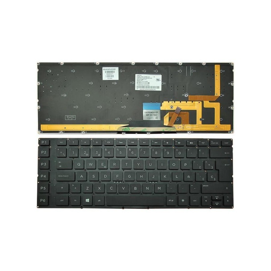 Teclado para portátil hp omen 15 5000 15 5001 15 5001la