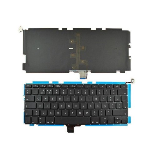 Teclado para portátil apple macbook pro unicuerpo a1278 mb467 portugues