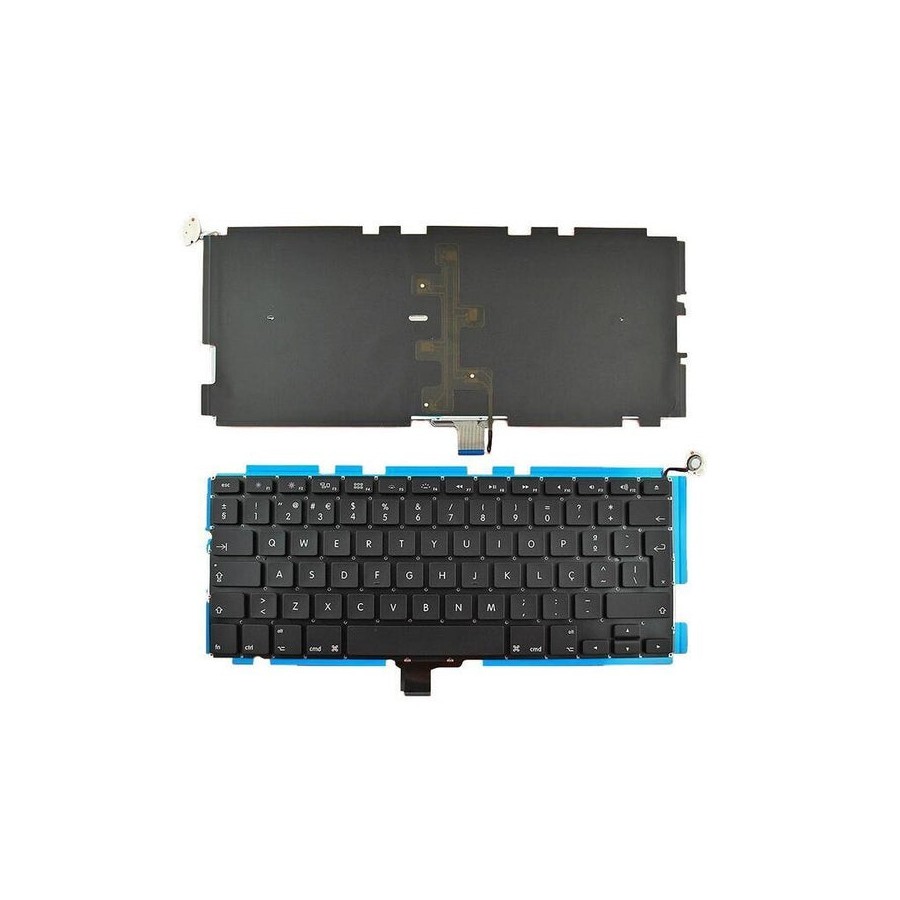 Teclado para portátil apple macbook pro unicuerpo a1278 mb467 portugues