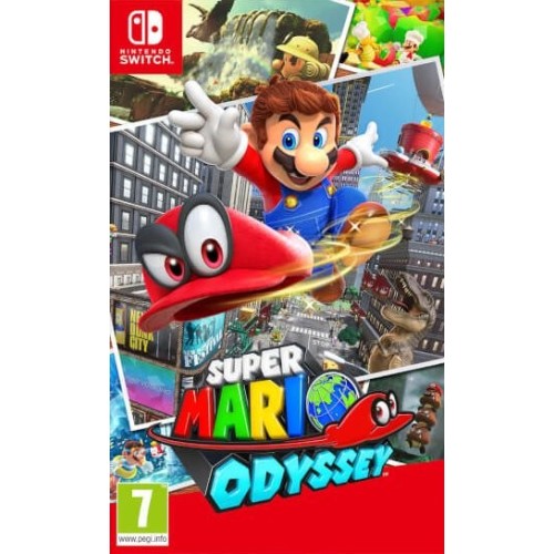 Juego para consola nintendo switch super mario odyssey