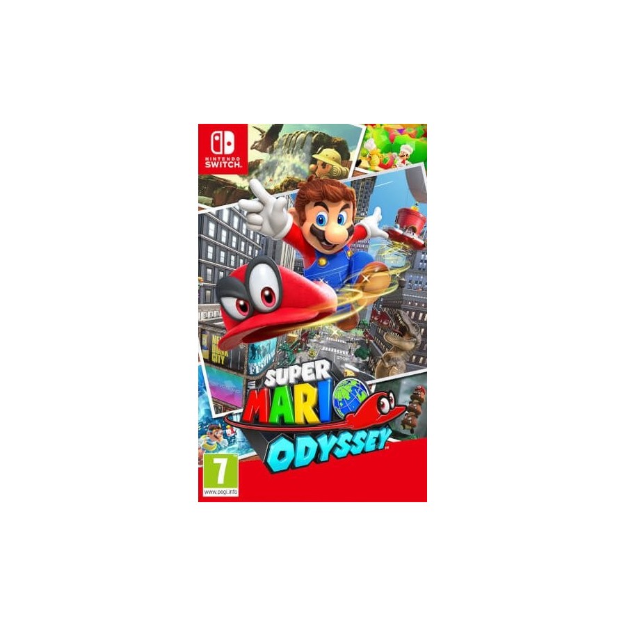 Juego para consola nintendo switch super mario odyssey
