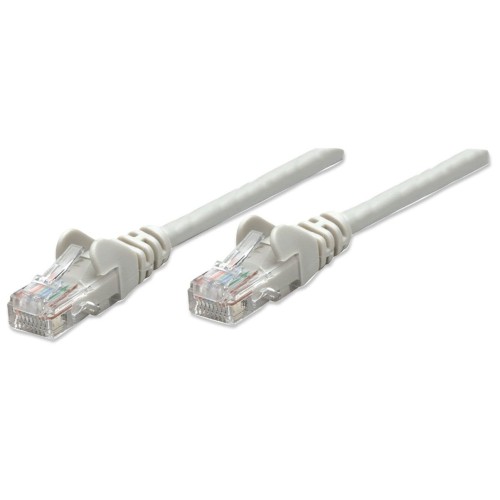 Intellinet cable de red rj45 u utp cat5e 20m gris