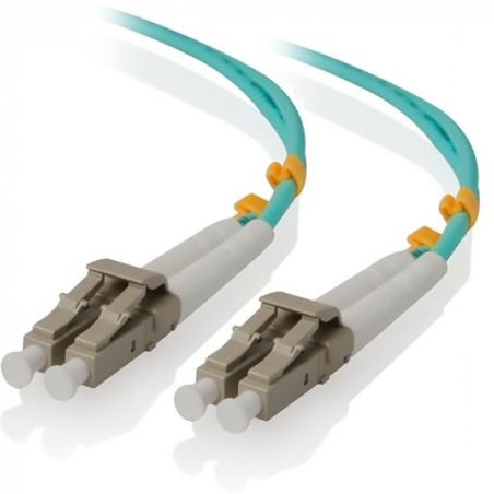Alogic lclc-01-om4 infiniband/fibre optic cable 1 m lc turquesa
