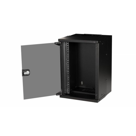 Equip ewm-09-3030-b armario rack 9u bastidor de pared negro