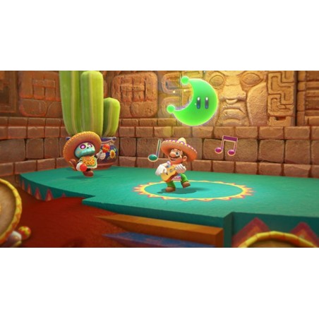 Juego para consola nintendo switch super mario odyssey