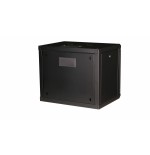 Equip epm-09-6045-b-cbaa armario rack 9u bastidor de pared negro