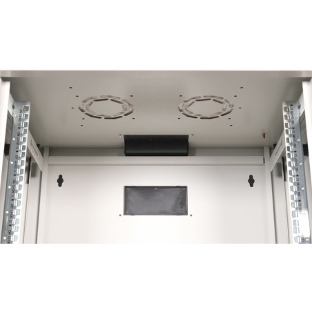 Equip epm-09-6045-g-cbaa armario rack 9u bastidor de pared gris claro