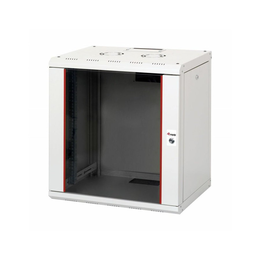 Equip epm-12-6045-g-cbaa armario rack 12u bastidor de pared gris claro