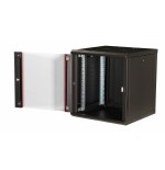 Equip epm-12-6060-b-cbaa armario rack 12u bastidor de pared negro