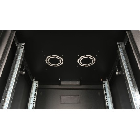 Equip epm-12-6060-b-cbaa armario rack 12u bastidor de pared negro