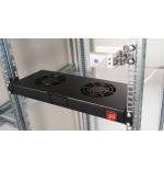 Equip ezf-2-b accesorio de bastidor ventilador de refrigeración