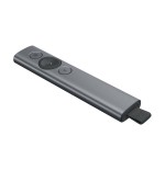 Logitech presentador laser retail  plata wireless presenter