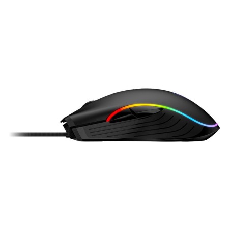 Raton msi clutch gm300 gaming  negro, usb